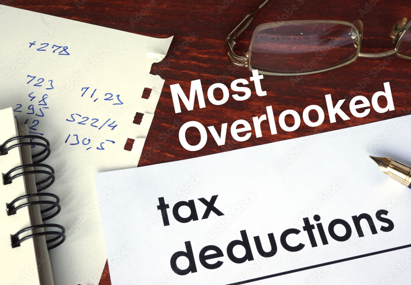Most Overlooked Tax Deductions